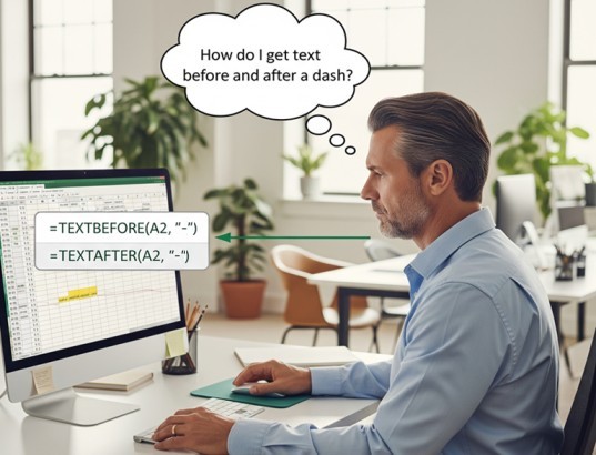 textbefore and textafter in excel