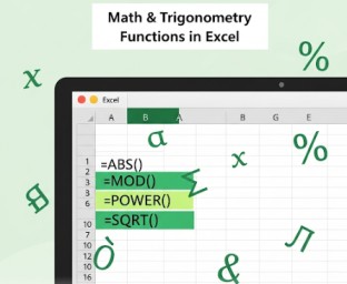 Math and Trigonometry Functions in Excel