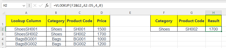 how to join text in excel