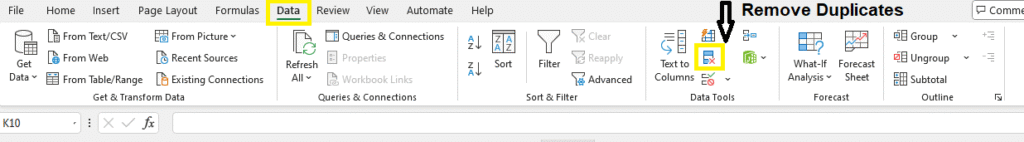remove duplicates Remove Duplicates in Excel