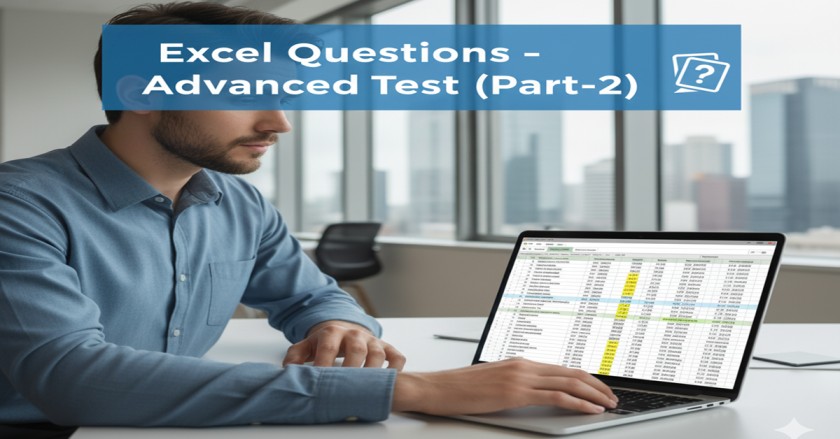 10 Excel Questions Part-2
