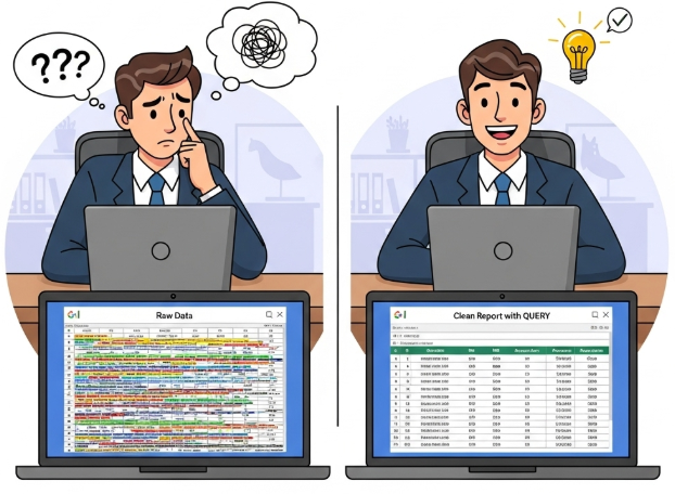 Query Function in Google Sheets