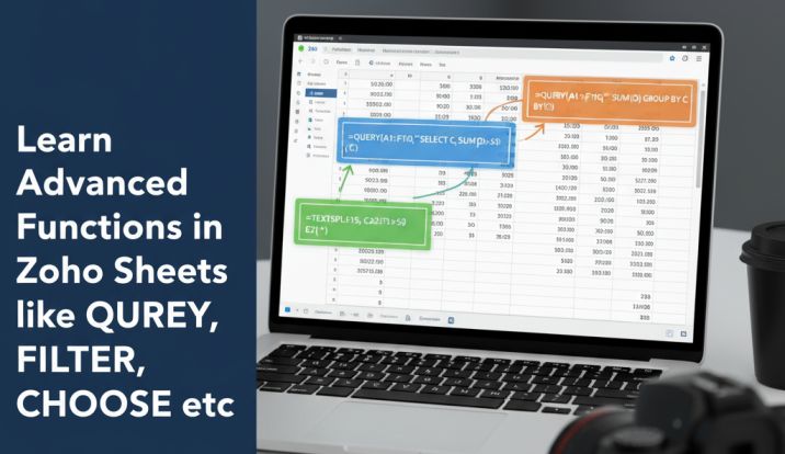 Advanced Functions in Zoho Sheets